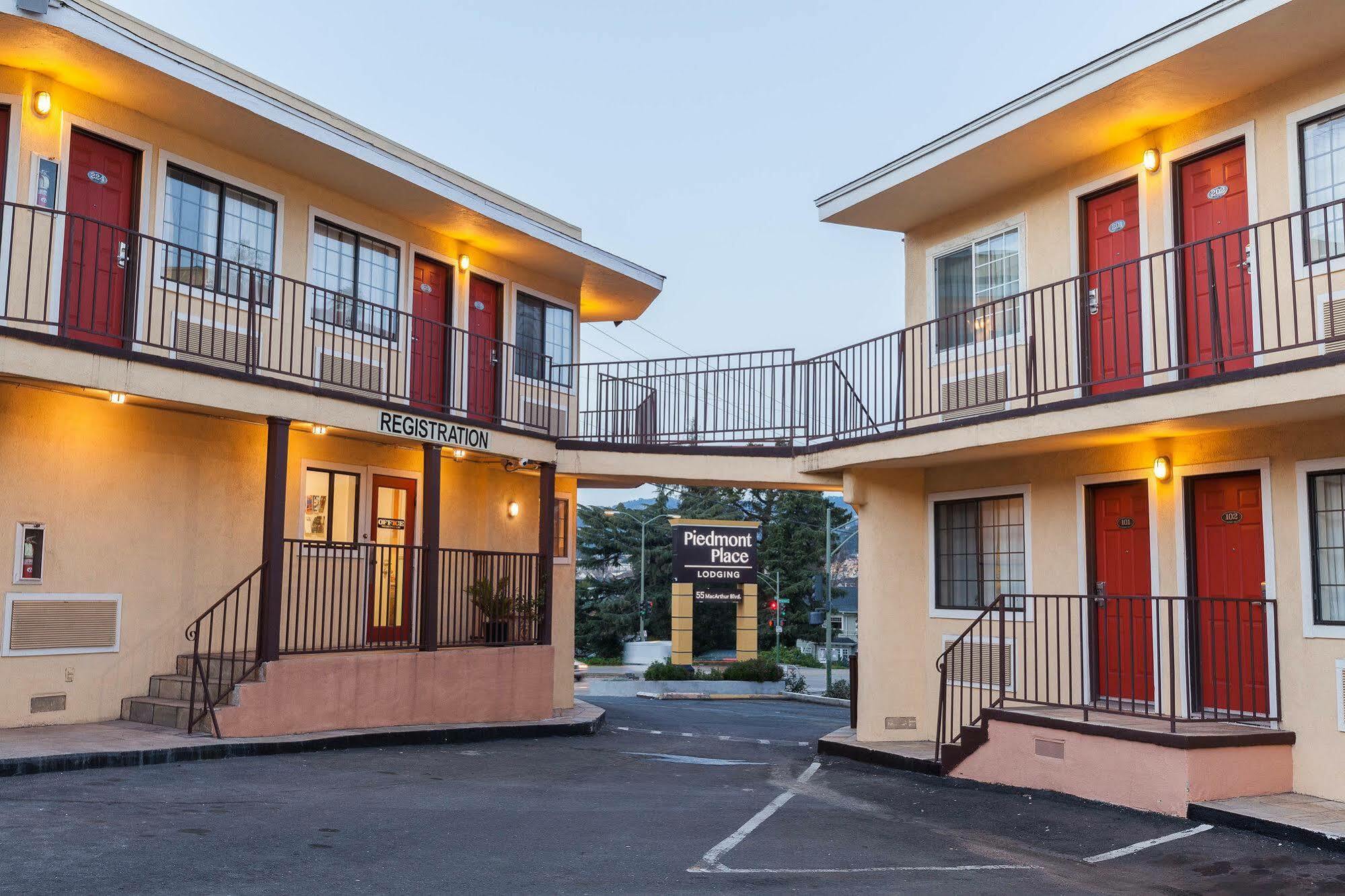 Motel Piedmont Place Oakland Exterior foto